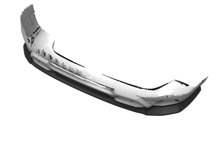 Cup-Spoilerlippe mit ABE für Citroen C3 Aircross 2 CSL859-G
