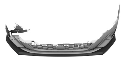 Cup-Spoilerlippe für Audi A3 8Y Sportback CSL927-S