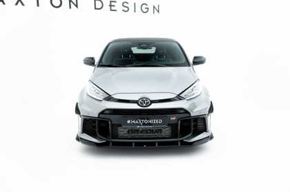 Spojler pod nárazník lipa Toyota GR Yaris Mk4 Facelift černý lesklý plast