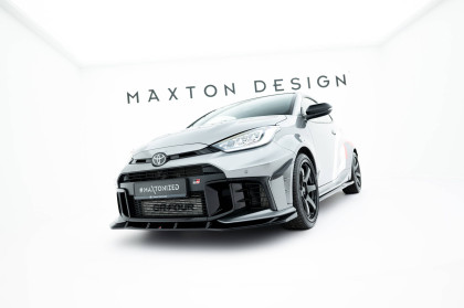 Spojler pod nárazník lipa Toyota GR Yaris Mk4 Facelift černý lesklý plast