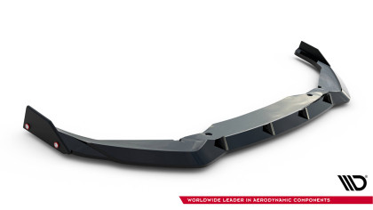 Spojler pod nárazník lipa + flaps Toyota GR Yaris Mk4 Facelift černý lesklý plast