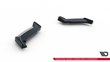 Splittery zadní boční Toyota GR Yaris Mk4 Facelift černý lesklý plast