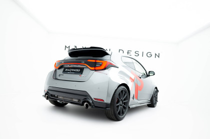 Prodloužení spoileru Toyota GR Yaris Mk4 Facelift černý lesklý plast