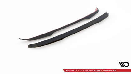 Prodloužení spoileru Toyota GR Yaris Mk4 Facelift černý lesklý plast