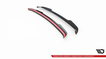 Prodloužení spoileru Toyota GR Yaris Mk4 Facelift černý lesklý plast
