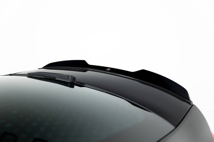 Prodloužení spoileru 3D Škoda Octavia RS Liftback Mk4 Facelift černý lesklý plast