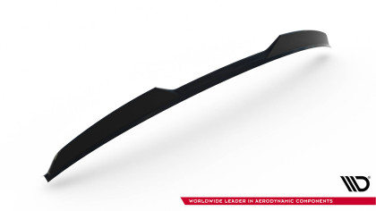 Prodloužení spoileru 3D Škoda Octavia RS Liftback Mk4 Facelift černý lesklý plast