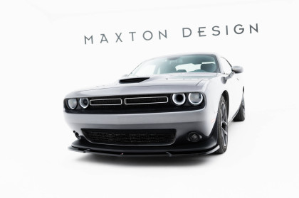 Spojler pod nárazník lipa Dodge Challenger GT Mk3 Facelift černý lesklý plast
