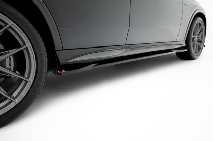 Prahové lišty Mercedes-AMG GLC 43 X254 černý lesklý plast