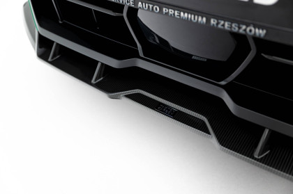 Spoiler pod nárazník lipa BMW X5 M F95 Facelift carbon