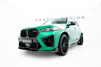 Spoiler pod nárazník lipa BMW X5 M F95 Facelift carbon