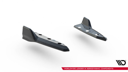 Splittery zadní boční BMW X5 M F95 Facelift carbon
