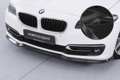 Spoiler pod přední nárazník CSR CUP pro BMW 5 F10 / F11 2013-2017 černý lesklý