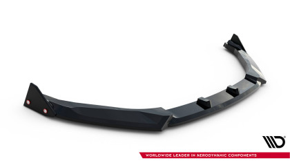 Spojler pod nárazník lipa V.1 + Flaps Subaru BRZ Mk2 černý lesklý plast