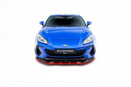 Spojler pod nárazník lipa V.2 Subaru BRZ Mk2 černý lesklý plast