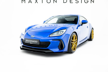 Street pro spojler pod nárazník lipa Subaru BRZ Mk2 Facelift černý