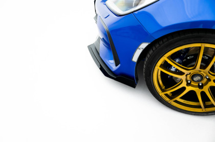 Street pro spojler pod nárazník lipa + flaps Subaru BRZ Mk2 Facelift černo červený