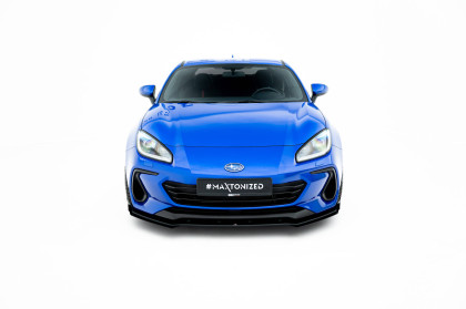 Street pro spojler pod nárazník lipa + flaps Subaru BRZ Mk2 Facelift černo červený