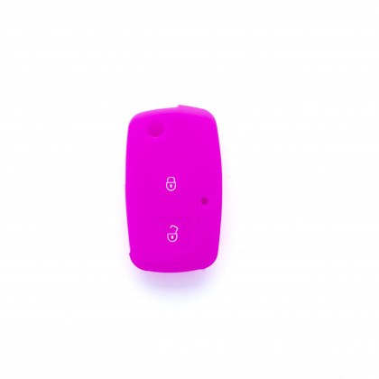 EPKC72 PINK CAR KEY COVER SEAT SKODA VOLKSWAGEN