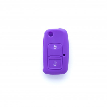 EPKC69 PURPLE CAR KEY COVER SEAT SKODA VOLKSWAGEN