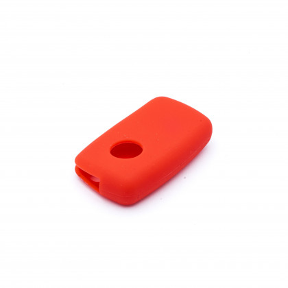 EPKC66 RED CAR KEY COVER SEAT SKODA VOLKSWAGEN