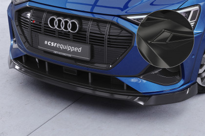 Spoiler pod přední nárazník CSR CUP pro Audi e-tron GE 2018-2022 - černý lesklý