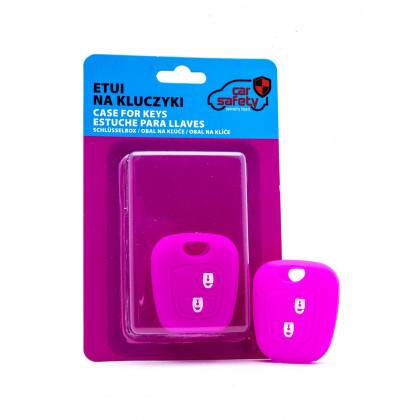 EPKC54 PINK CAR KEY COVER CITROEN PEUGEOT TOYOTA