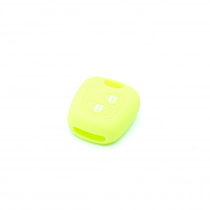 EPKC52 NEON GREEN CAR KEY COVER CITROEN PEUGEOT TOYOTA