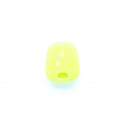EPKC52 NEON GREEN CAR KEY COVER CITROEN PEUGEOT TOYOTA