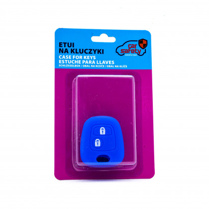 EPKC49 BLUE CAR KEY COVER CITROEN PEUGEOT TOYOTA