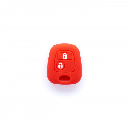 EPKC48 RED CAR KEY COVER CITROEN PEUGEOT TOYOTA