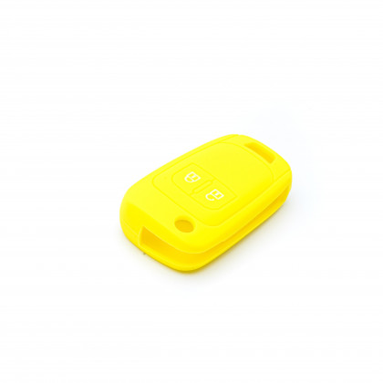 EPKC28 YELLOW CAR KEY COVER CHEVROLET OPEL VAUXHALL