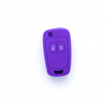 EPKC24 PURPLE CAR KEY COVER CHEVROLET OPEL VAUXHALL