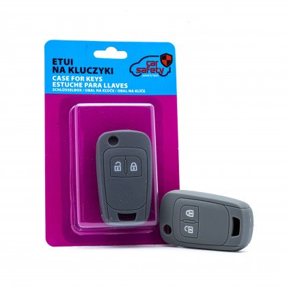EPKC23 GRAY CAR KEY COVER CHEVROLET OPEL VAUXHALL