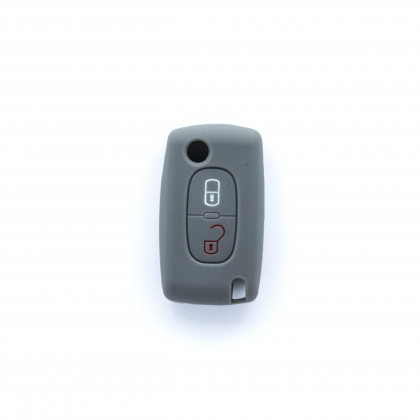 EPKC123 GRAY CAR KEY COVER CITROEN PEUGEOT