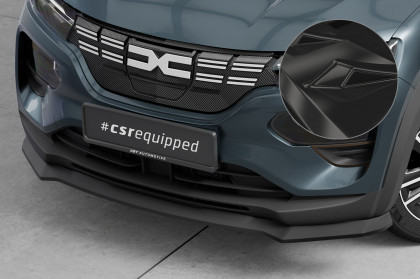 Spoiler pod přední nárazník CSR CUP pro Dacia Spring Electric 2020- černý lesklý
