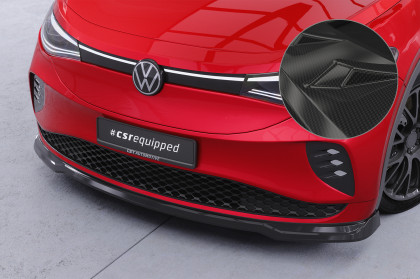 Spoiler pod přední nárazník CSR CUP pro VW ID.5 GTX 2021- carbon look lesklý