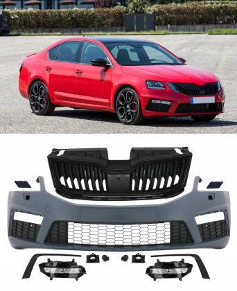 Přední nárazník Škoda Octavia 3 2017-2019 RS