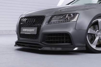Spoiler pod přední nárazník CSR CUP pro Audi RS5 (8T) 2012-2015 černá struktura