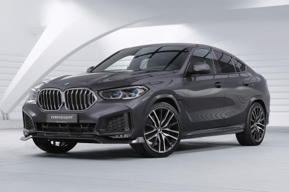 Spoiler pod přední nárazník CSR CUP pro BMW X6 (G06) 2019-2023 základní - černý lesklý