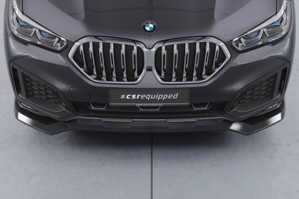 Spoiler pod přední nárazník CSR CUP pro BMW X6 (G06) 2019-2023 základní - černý lesklý