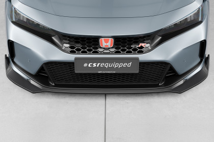 Spoiler pod přední nárazník CSR CUP pro Honda Civic (FL5) Type R 2022- carbon look lesklý