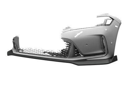 Spoiler pod přední nárazník CSR CUP pro Honda Civic (FL5) Type R 2022- carbon look lesklý
