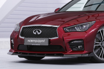 Spoiler pod přední nárazník CSR CUP pro Infiniti Q50 - carbon look matný