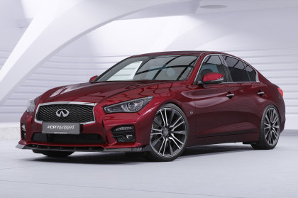 Spoiler pod přední nárazník CSR CUP pro Infiniti Q50 - carbon look matný