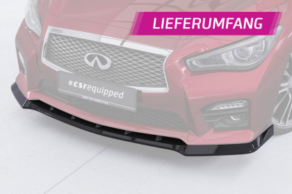 Spoiler pod přední nárazník CSR CUP pro Infiniti Q50 - carbon look matný