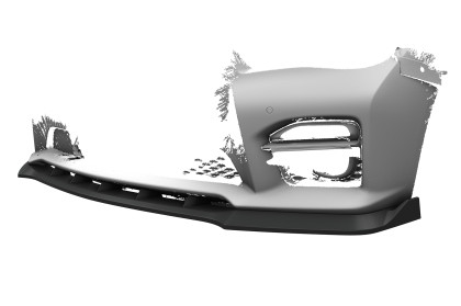 Spoiler pod přední nárazník CSR CUP pro Infiniti Q50 - carbon look matný