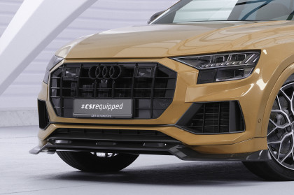 Spoiler pod přední nárazník CSR CUP pro Audi Q8 4M 2023- černý lesklý