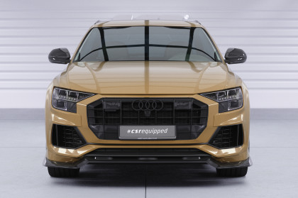Spoiler pod přední nárazník CSR CUP pro Audi Q8 4M 2023- černý lesklý