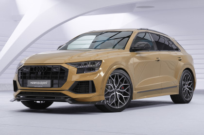 Spoiler pod přední nárazník CSR CUP pro Audi Q8 4M 2023- carbon look matný